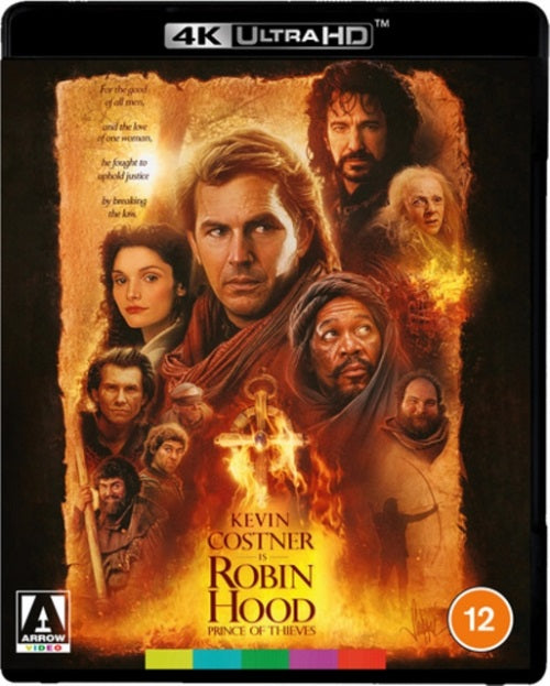 Robin Hood Prince of Thieves (Kevin Costner) New 4K Ultra HD Region B Blu-ray