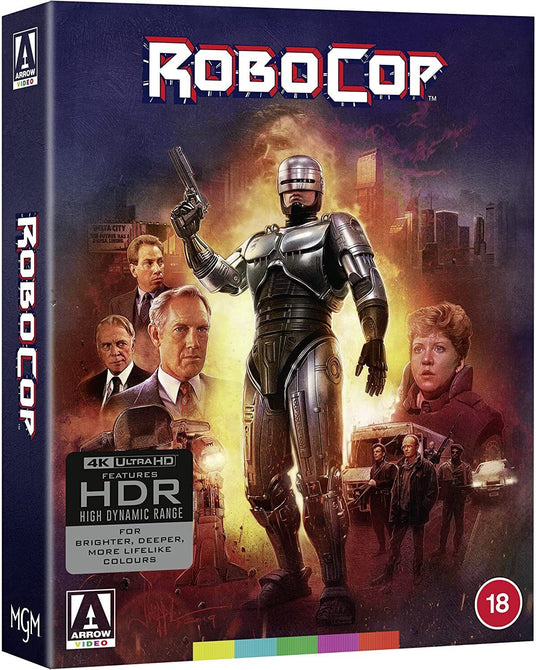 RoboCop (Peter Weller) Limited Edition New 4K Ultra HD Region B Blu-ray