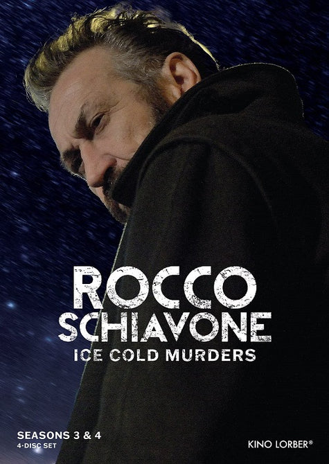 Rocco Schiavone Ice Cold Murders Season 3 4 Series Three Four New DVD