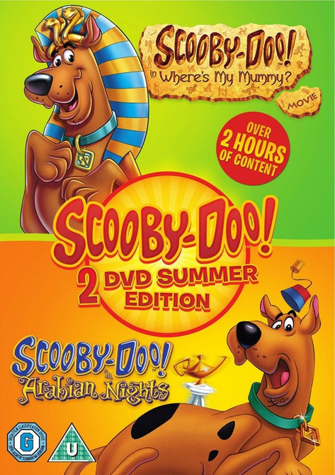 Scooby-Doo Where's My Mummy + Arabian Nights Summer Edition Double Region 4 DVD