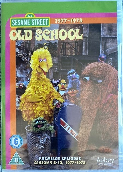 Sesame Street Old School Episodes and Clips Season 9 10 1977 78 New Region 2 DVD