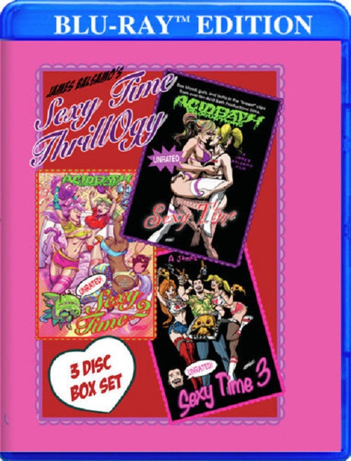 Sexy Time Thrillogy (James Balsamo) One Two Three New Blu-ray