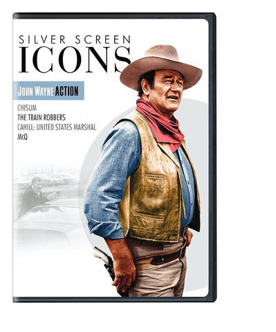 John Wayne Action Chisum McQ The Train Robbers Cahill US Marshal New R1 DVD