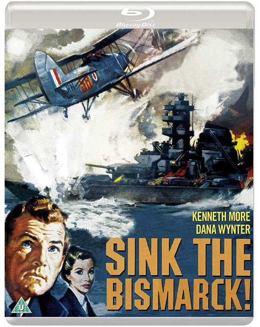 Sink the Bismarck (Dana Wynter Kenneth Moore) New Region B Blu-ray