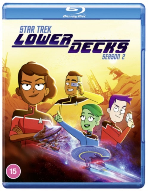 Star Trek Lower Decks Season 2 Series Two Second New Region B Blu-ray