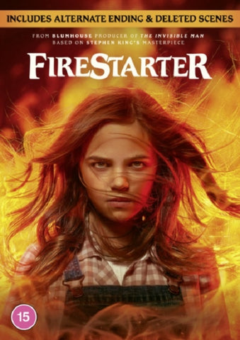 Stephen King Firestarter (Zac Efron Ryan Kiera Armstrong Gloria Reuben) DVD