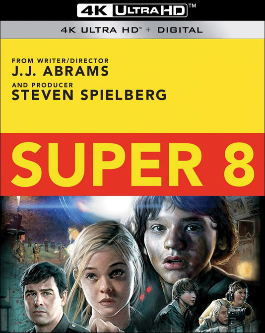Super 8 (Kyle Chandler Elle Fanning Joel Courtney) Eight 4K Mastering Blu-ray