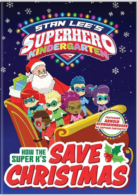 Superhero Kindergarten How the Super K's Save (Arnold Schwarzenegger) Ks New DVD