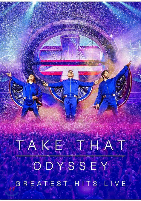 Take That Odyssey Greatest Hits Live (Gary Barlow Mark Owen) Region B Blu-ray