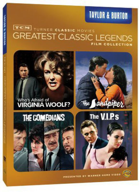 Burton and Taylor Virginia Woolf The Sandpiper Elizabeth Taylor R4 DVD 4Films