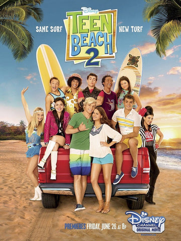 Teen Beach Movie 2 (Starring Ross Lynch Disney) R4 DVD New Same Surf new turf