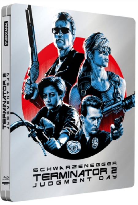 Terminator 2 Judgment Day Two New 4K Ultra HD Region B Blu-ray + Steelbook