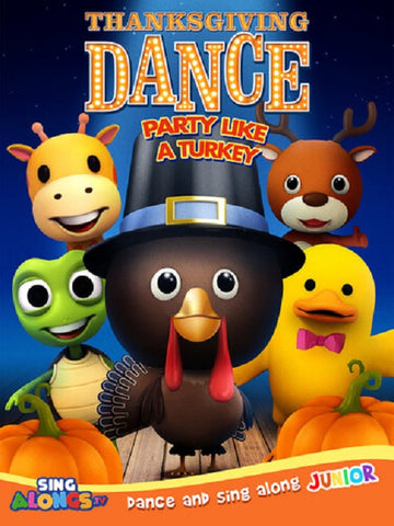 Thanksgiving Dance Party Like A Turkey (Gina Fuller Larry G Jones) New DVD