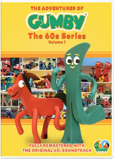 The Adventures of Gumby The 60s Series Volume 1 Vol One New Region 1 DVD