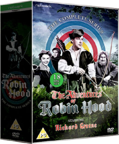 The Adventures Of Robin Hood The Complete Series New R4 DVD Richard Greene