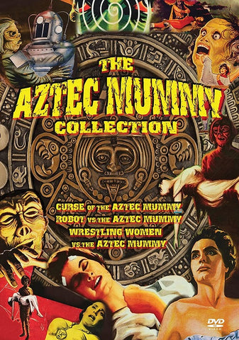 The Aztec Mummy Collection (Jaime Gonzalez Quiñones Elizabeth Campbell) New DVD