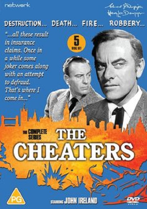 The Cheaters Season 1 2 The Complete Series (John Ireland Robert Ayres) New DVD