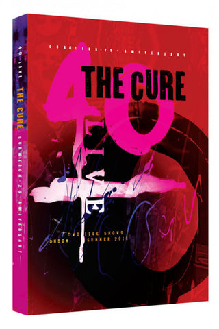 The Cure 40 Live Cureation 25 Anniversary Limited Edition Region 4 DVD + Book