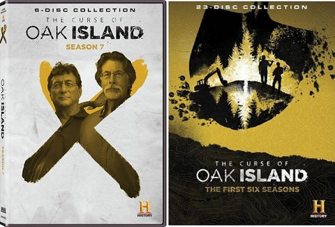 The Curse Of Oak Island Season 1 2 3 4 5 6 7 Series 1-7 Region 1 DVD