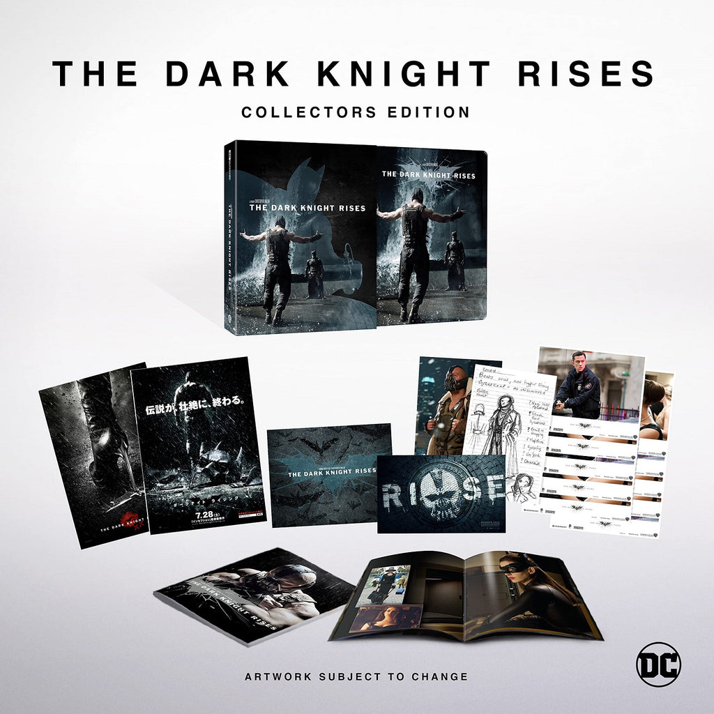The Dark Knight Rises Ultimate Collectors Edition 4K Ultra HD Region B ...