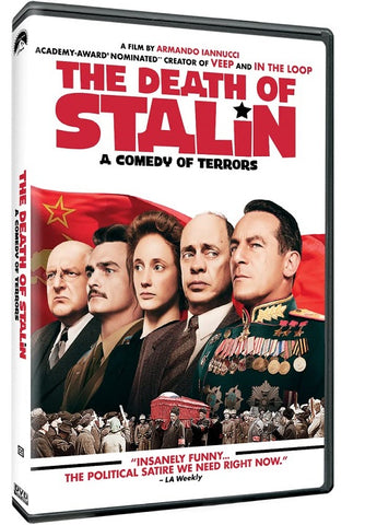 The Death of Stalin (Steve Buscemi Paddy Considine Rupert Friend) New DVD