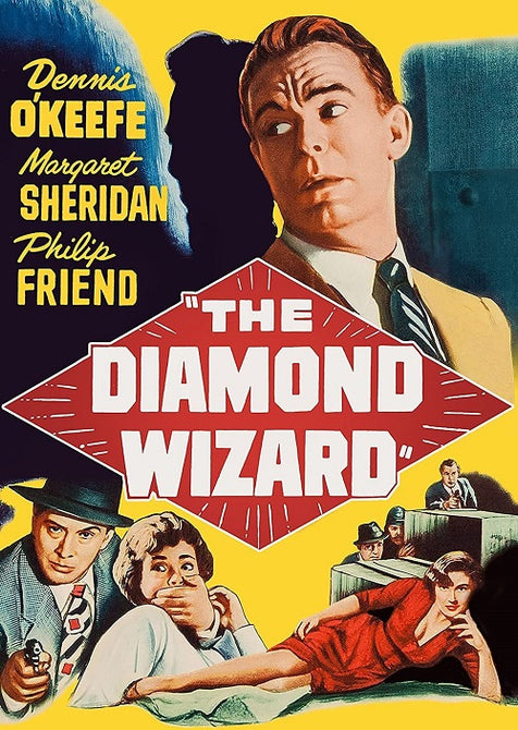 The Diamond Wizard aka The Diamond (Dennis O'Keefe Margaret Sheridan) New DVD