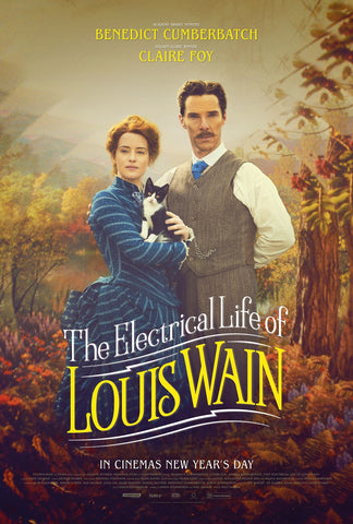 The Electrical Life of Louis Wain (Benedict Cumberbatch Claire Foy) Region 2 DVD