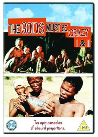 The Gods Must Be Crazy 1 + 2 One and Two  New Region 4 DVD