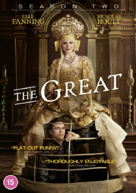 The Great Season 2 Series Two Second (Elle Fanning Nicholas Hoult) DVD Box Set