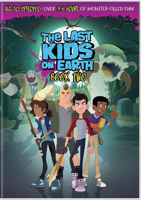 The Last Kids on Earth Book 2 (Montse Hernandez Nick Wolfhard) Two New DVD