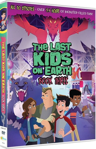 The Last Kids on Earth Book Three (Nick Wolfhard Charles Demers) 3 New DVD