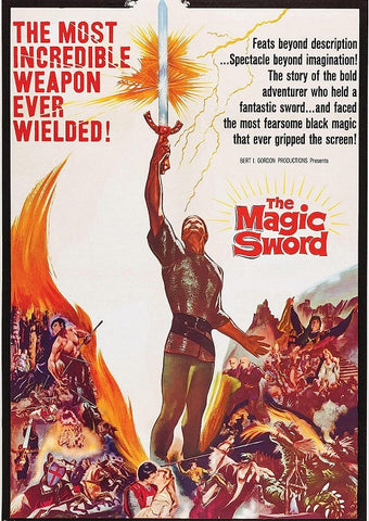 The Magic Sword (Basil Rathbone Estelle Winwood Gary Lockwood Anne Helm) DVD