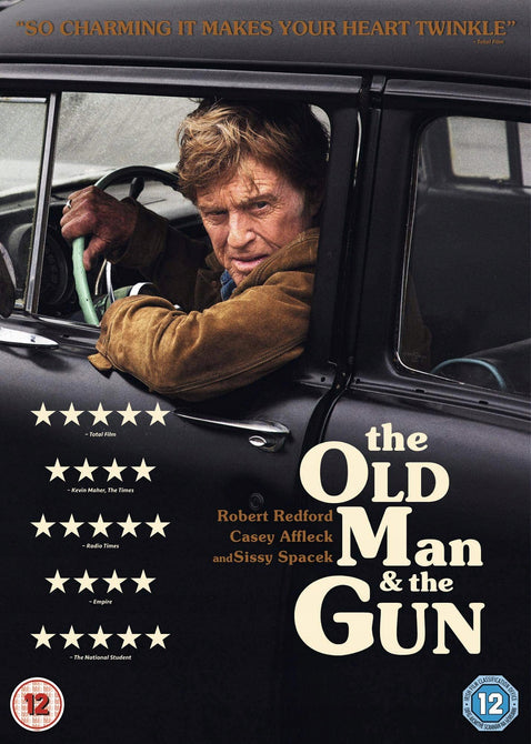 The Old Man and the Gun (Robert Redford Casey Affleck) & New Region 2 DVD