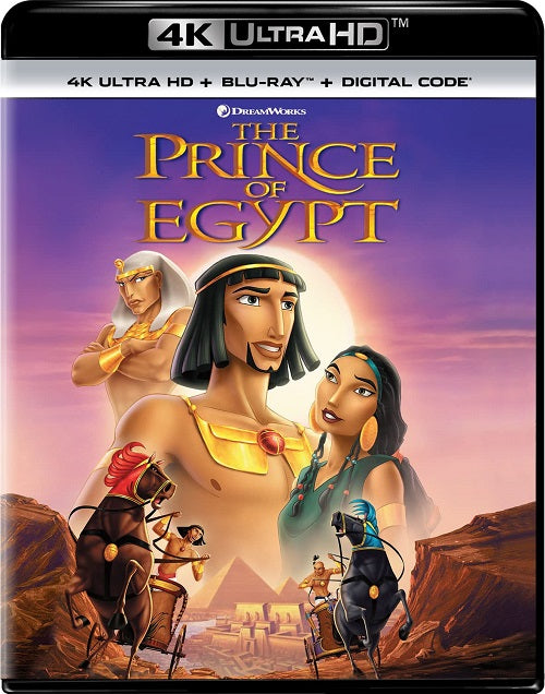 The Prince of Egypt (Sandra Bullock) New 4K Mastering Blu-ray + Digital