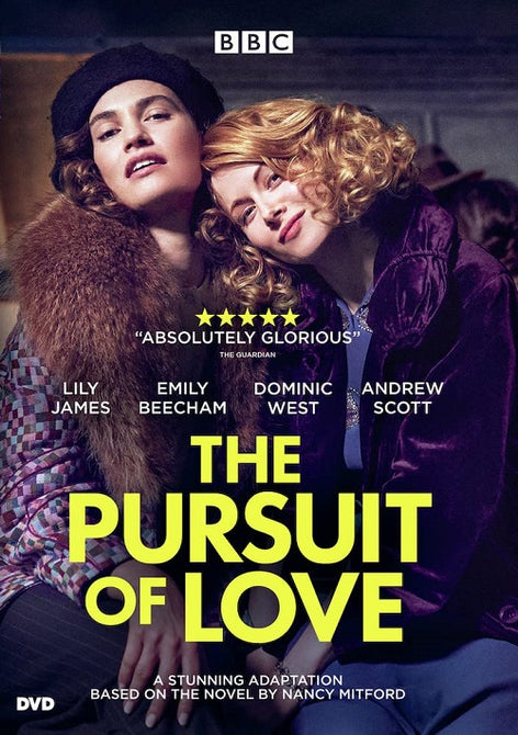 The Pursuit of Love (Andrew Scott Lily James Emily Mortimer Dominic West) DVD