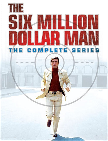 The Six Million Dollar Man Season 1 2 3 4 5 The Complete Series New DVD Box Set