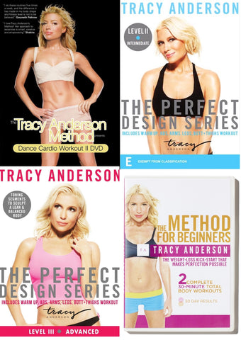 Tracy Anderson Method Dance Cardio Workout 2 Perfect Design Series 2 3 Reg 2 DVD