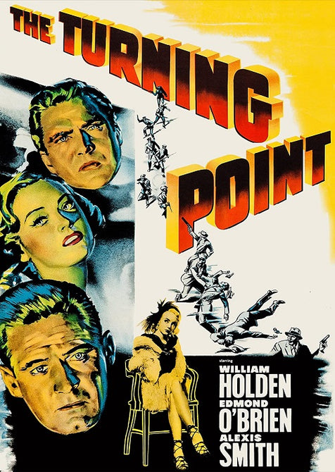 The Turning Point (William Holden Edmond O'Brien Alexis Smith) New DVD