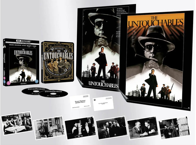 The Untouchables Ultimate Collector's Edition 4K Ultra HD RegB Blu-ray Steelbook