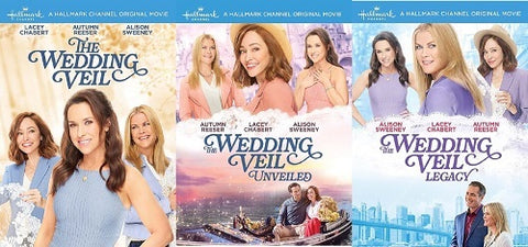 The Wedding Veil/Unveiled/Legacy (Trilogy) Hallmark Channel Region 1 DVD New