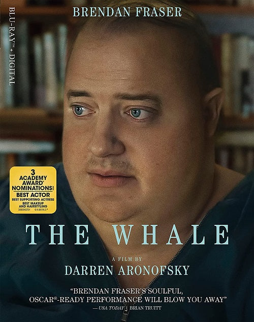 The Whale (Brendan Fraser Ty Simpkins Samantha Morton) New Blu-ray + Digital