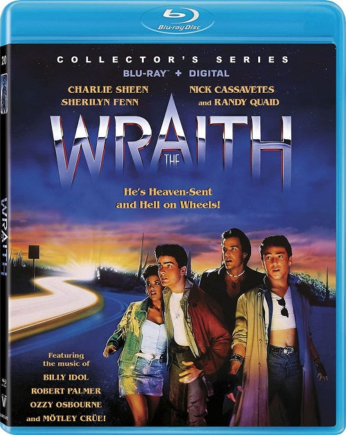 The Wraith (Charlie Sheen Nick Cassavetes Sherilyn Fenn) New Blu-ray