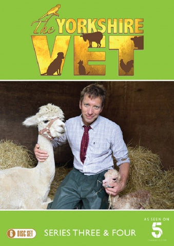 The Yorkshire Vet Season 3 and 4 Series Three + Four New Region 2 DVD