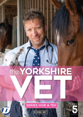 The Yorkshire Vet Season 9 10 Series Nine Ten Ninth Tenth New DVD Box Set