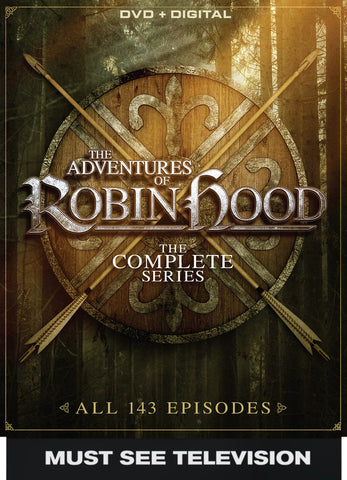 The Adventures of Robin Hood Complete Series Season 1 2 3 4 5 Region 1 DVD