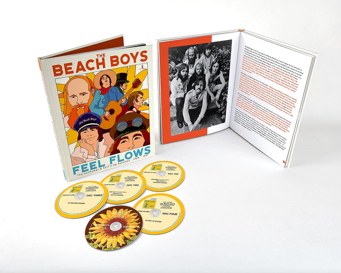 The Beach Boys Feel Flows 5xDiscs + Book - Sunflower + Surf's Up Sessions New CD