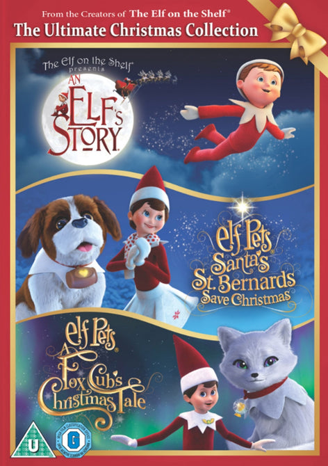 The Elf On the Shelf Ultimate Christmas Collection DVD St. Bernards Fox Cubs