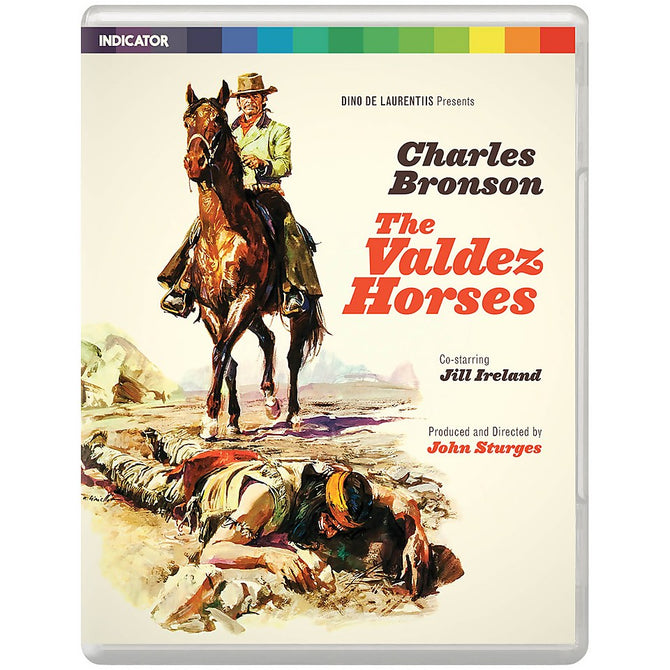 The Valdez Horses (Charles Bronson) Limited Edition Region B Blu-ray + Booklet