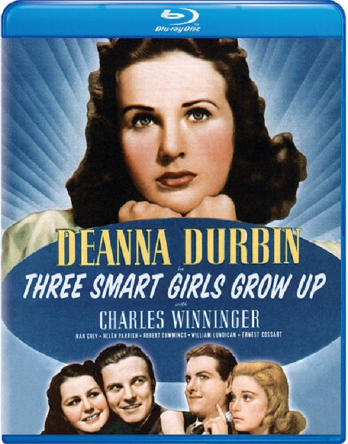Three Smart Girls Grow Up (Deanna Durbin Nan Grey Helen Parrish) 3 New Blu-ray