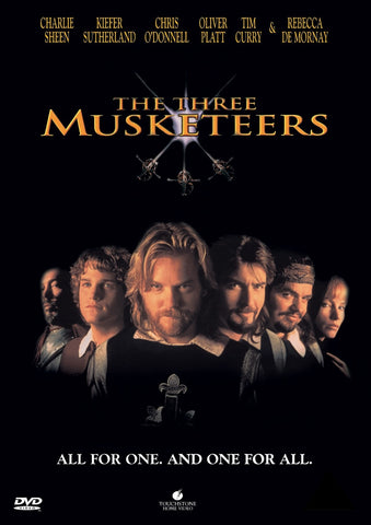 The Three Musketeers (Kiefer Sutherland, Charlie Sheen) 3 New Region 4 DVD